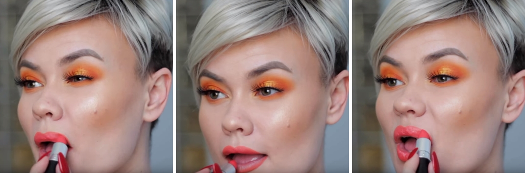 Makeup สำหรับร้อนนี้ สีส้มมาเเรง ! 5